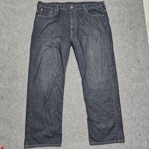 LEVI’S 569 Jeans Mens LOOSE FIT STRAIGHT LEG Blue DENIM 42X32 Street Hip Hop